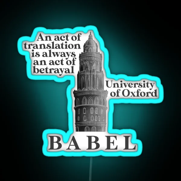 Babel Tower RGB Neon Sign