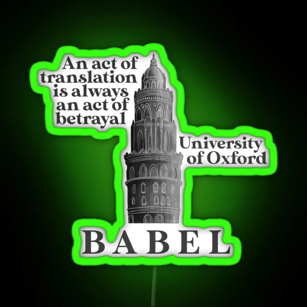 Babel Tower RGB Neon Sign