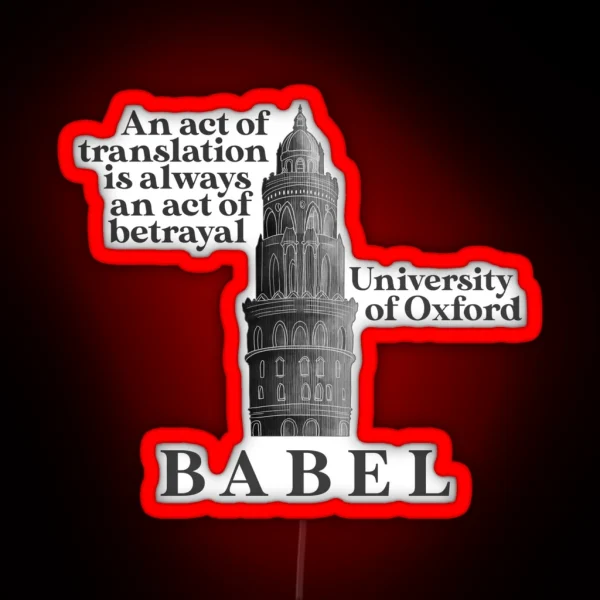 Babel Tower RGB Neon Sign