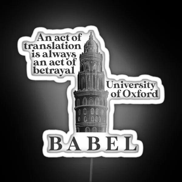 Babel Tower RGB Neon Sign