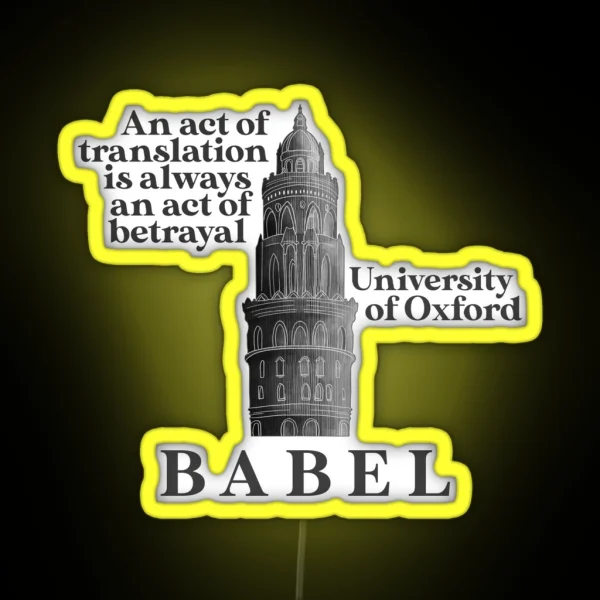 Babel Tower RGB Neon Sign