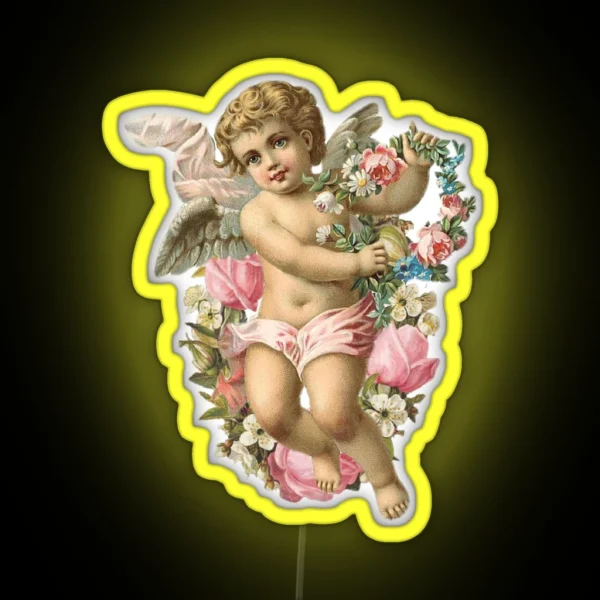 Baby Angel RGB Neon Sign