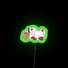 Cozy Up with Our Baby Clifford Halloween Neon Decor Sign