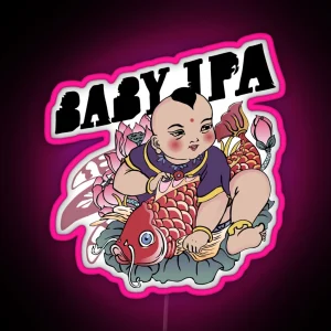 Baby IPA RGB Neon Sign