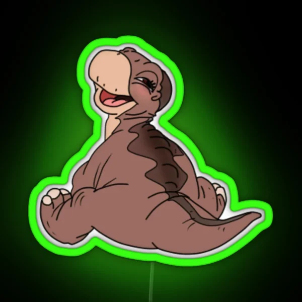 BABY LITTLEFOOT RGB Neon Sign