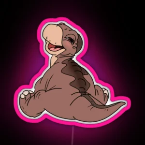 BABY LITTLEFOOT RGB Neon Sign