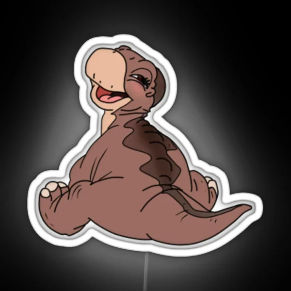 BABY LITTLEFOOT RGB Neon Sign