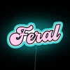 Add a touch of feral whimsy with pink neon decor