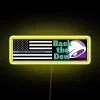 Neon RGB LED Canvas Sign with Customizable Taco Bell Design Memes