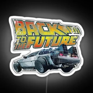 Back To The Future RGB Neon Sign