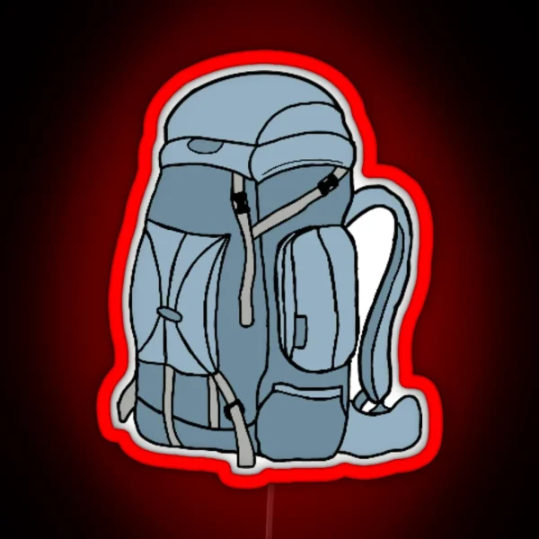 Backpacking RGB Neon Sign