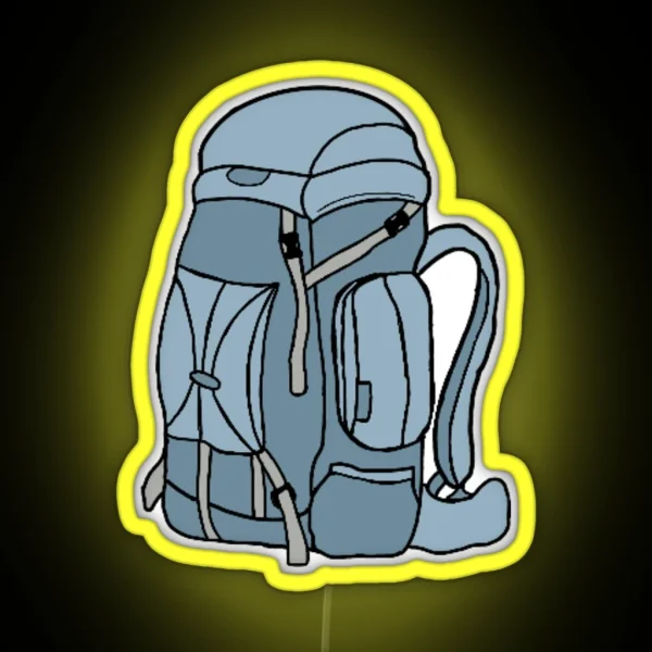 Backpacking RGB Neon Sign