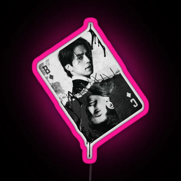 Bad And Crazy Ryu Soo Yeol And Lee Dong Wook RGB Neon Sign