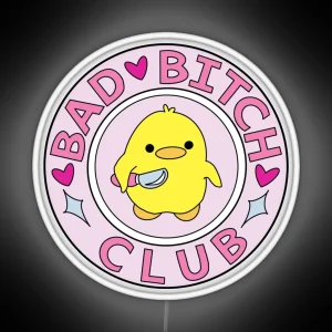 Bad Bitch Club RGB Neon Sign