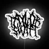 Add a touch of edgy style with this neon sign.