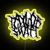 Dispel Negative Vibes with Vibrant Customizable LED Sign Display Artwork
