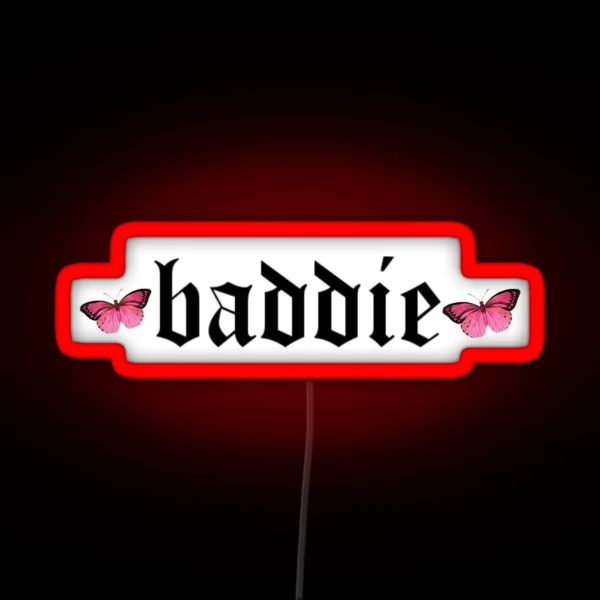 Baddie Vibes RGB Neon Sign