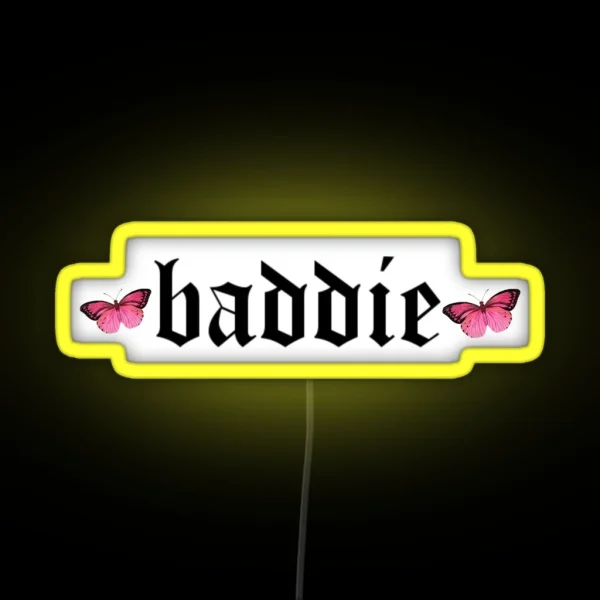 Baddie Vibes RGB Neon Sign