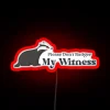 Add a bold statement with this radiant Badger neon sign.