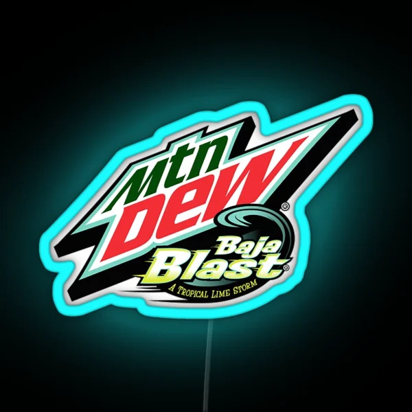 Baja Blast Ledbaja Blast RGB Neon Sign