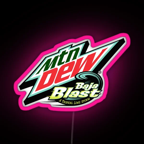 Baja Blast Ledbaja Blast RGB Neon Sign