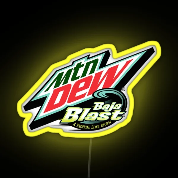 Baja Blast Ledbaja Blast RGB Neon Sign
