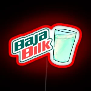 Baja Blast Milk RGB Neon Sign