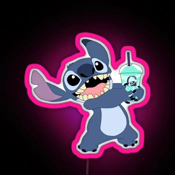 Baja Stitch RGB Neon Sign