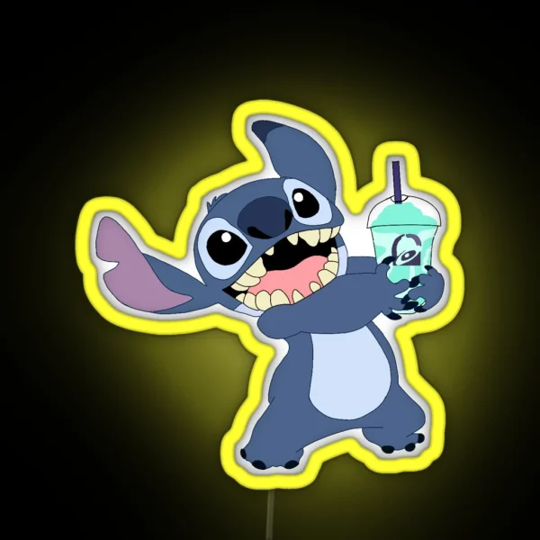 Baja Stitch RGB Neon Sign