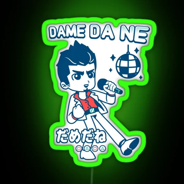 Baka Mitai Dame Da Ne RGB Neon Sign