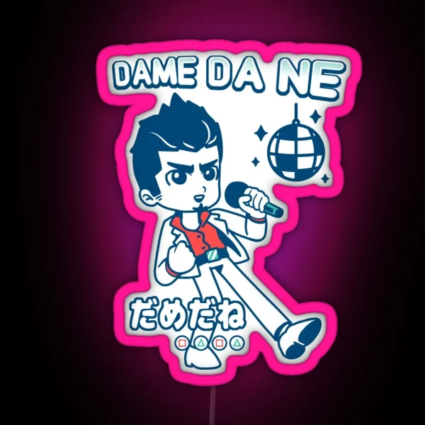 Baka Mitai Dame Da Ne RGB Neon Sign