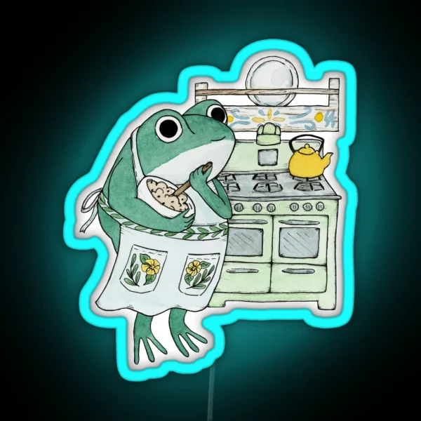 Baking Frog RGB Neon Sign