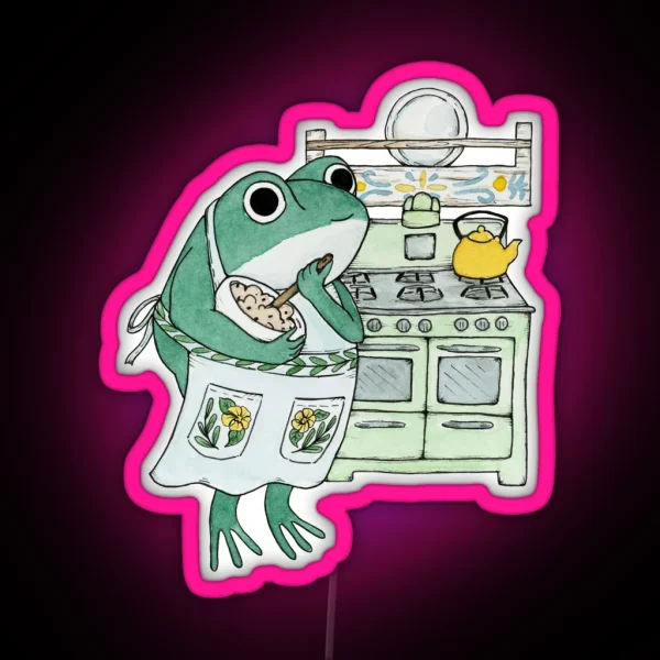 Baking Frog RGB Neon Sign