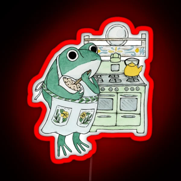 Baking Frog RGB Neon Sign