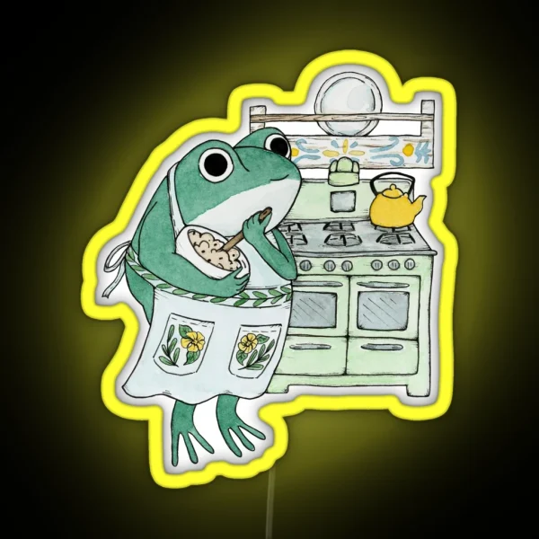 Baking Frog RGB Neon Sign