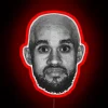 Vintage NBA Humor with Bald Derrick White in Neon Color