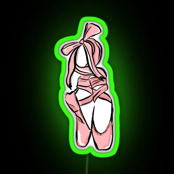 Ballerina RGB Neon Sign