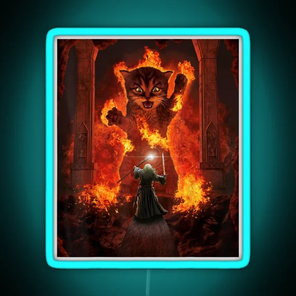 Balrog Cat RGB Neon Sign