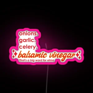 Balsamic Vinegar RGB Neon Sign