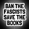 Anti-Fascist Solidarity Sign for Book Lovers with RGB Neon Lighting