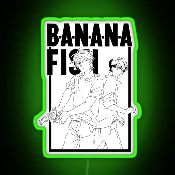 BANANA FISH RGB Neon Sign