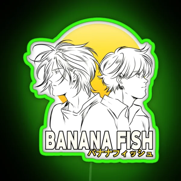 BANANA FISH RGB Neon Sign