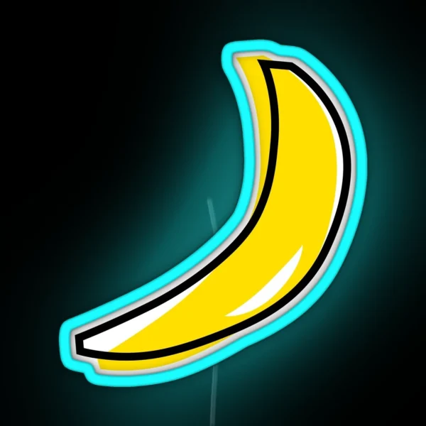 Banana RGB Neon Sign