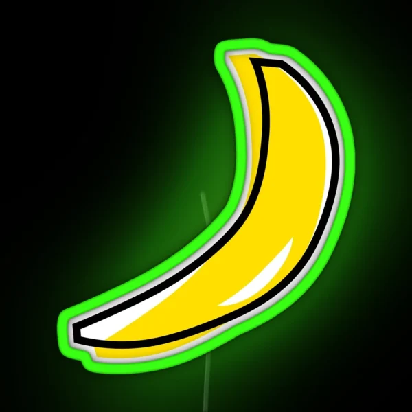 Banana RGB Neon Sign