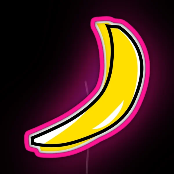 Banana RGB Neon Sign