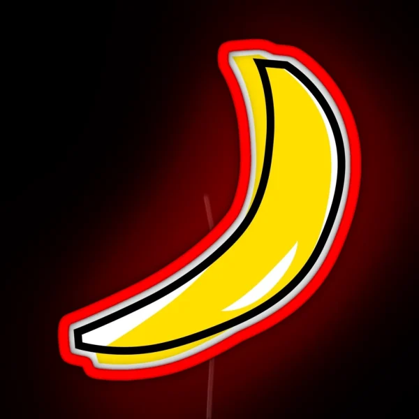 Banana RGB Neon Sign