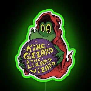 Band King Gizzard And The Lizard Wizard RGB Neon Sign