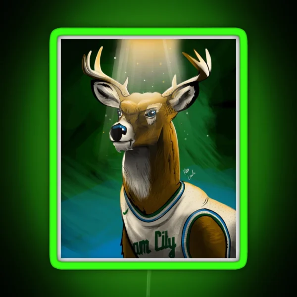 Bango Buck RGB Neon Sign