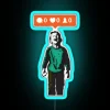 Social Media Meme 'Nobody Likes Me' Graffiti Neon Sign Design