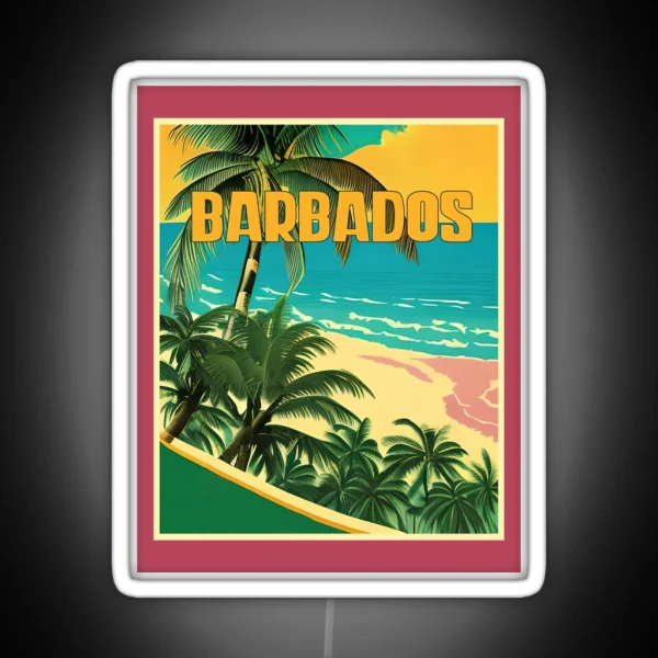 Barbados RGB Neon Sign